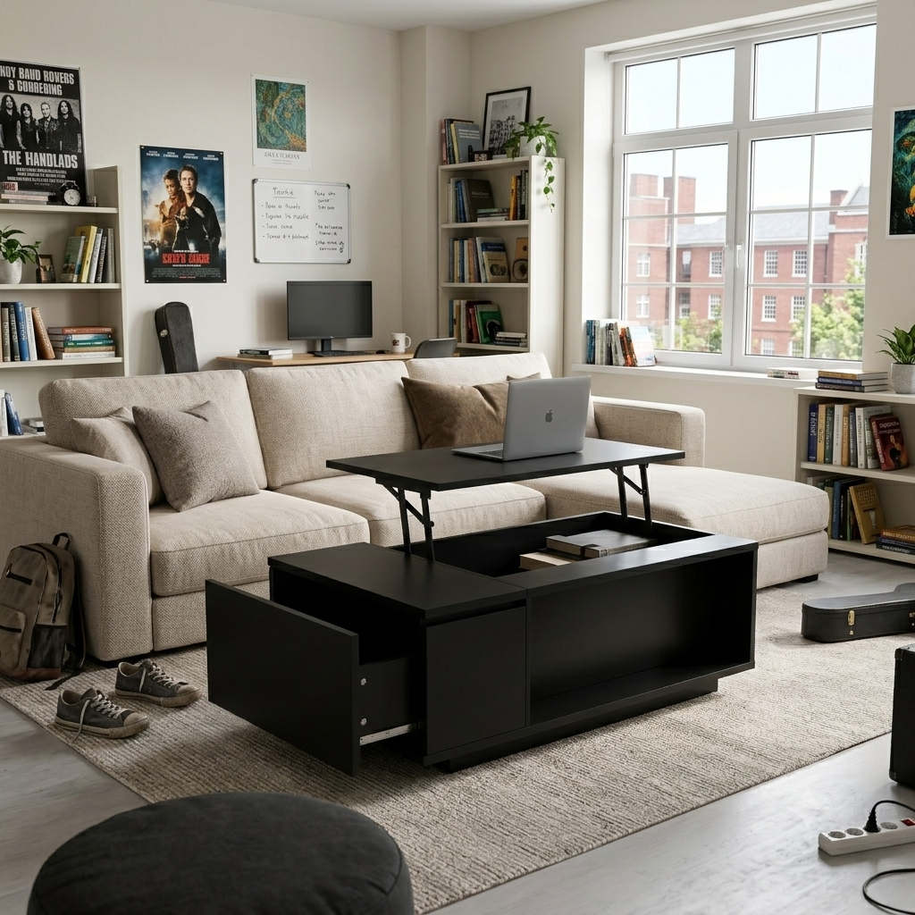 table basse relevable moderne