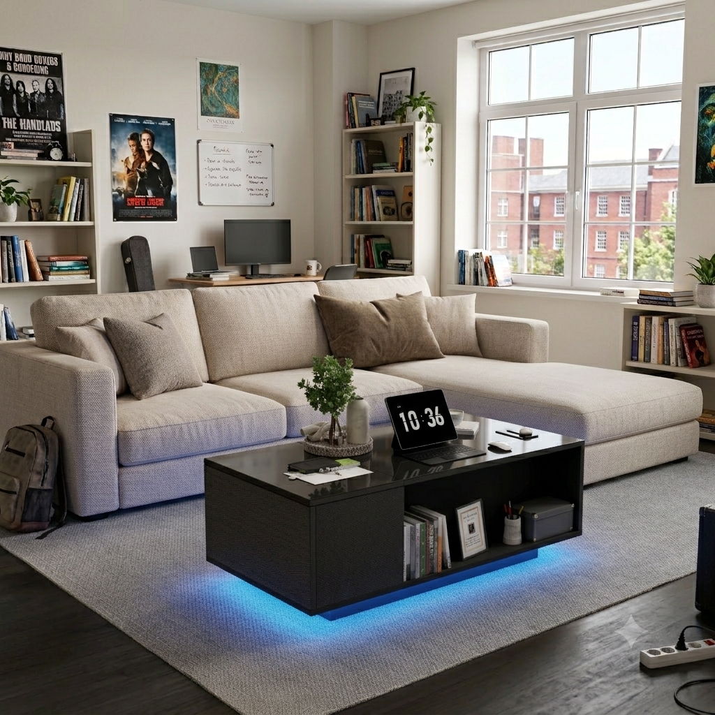 table basse relevable moderne